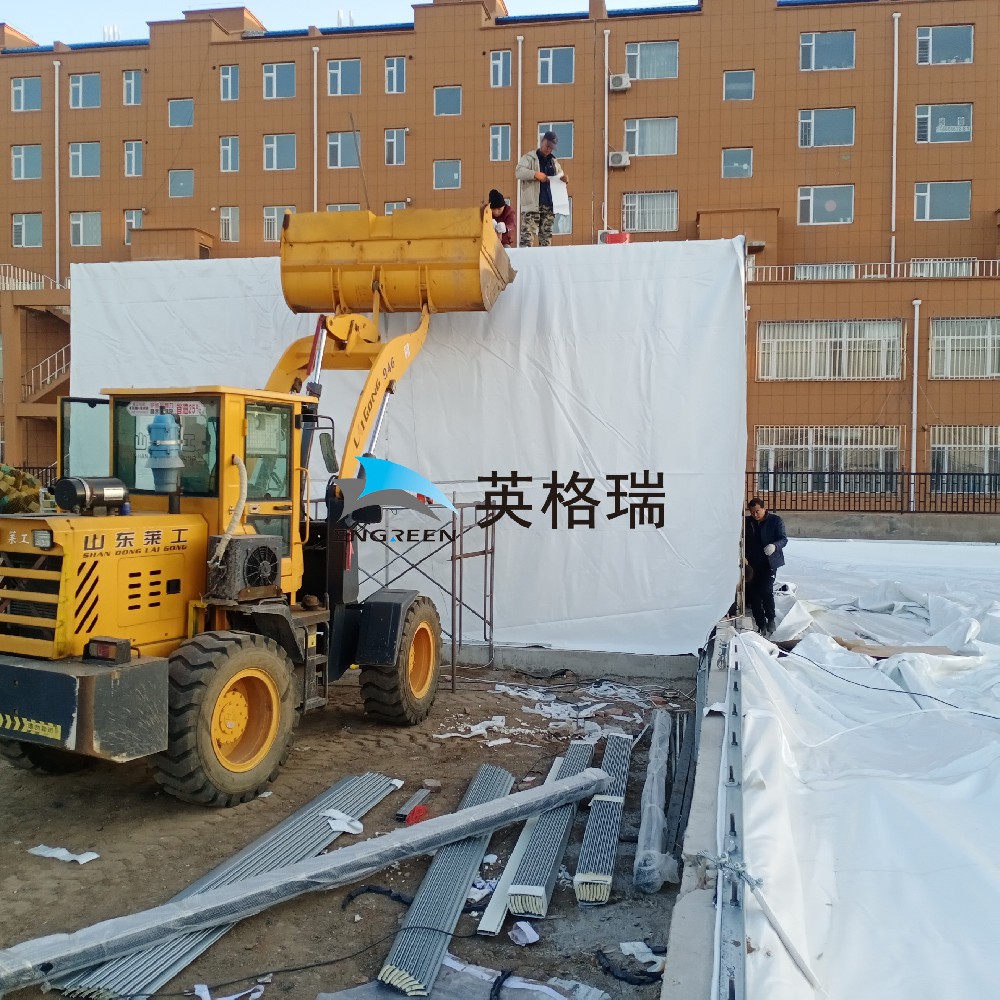 你知道建造一座合格的氣膜建筑，需要經(jīng)歷哪些施工步驟嗎？英格瑞氣膜帶你了解氣膜建筑的施工流程！