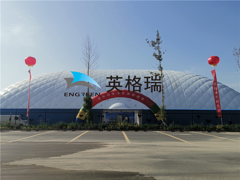 充氣吹起來的氣膜館，耗電量是不是很大呢？